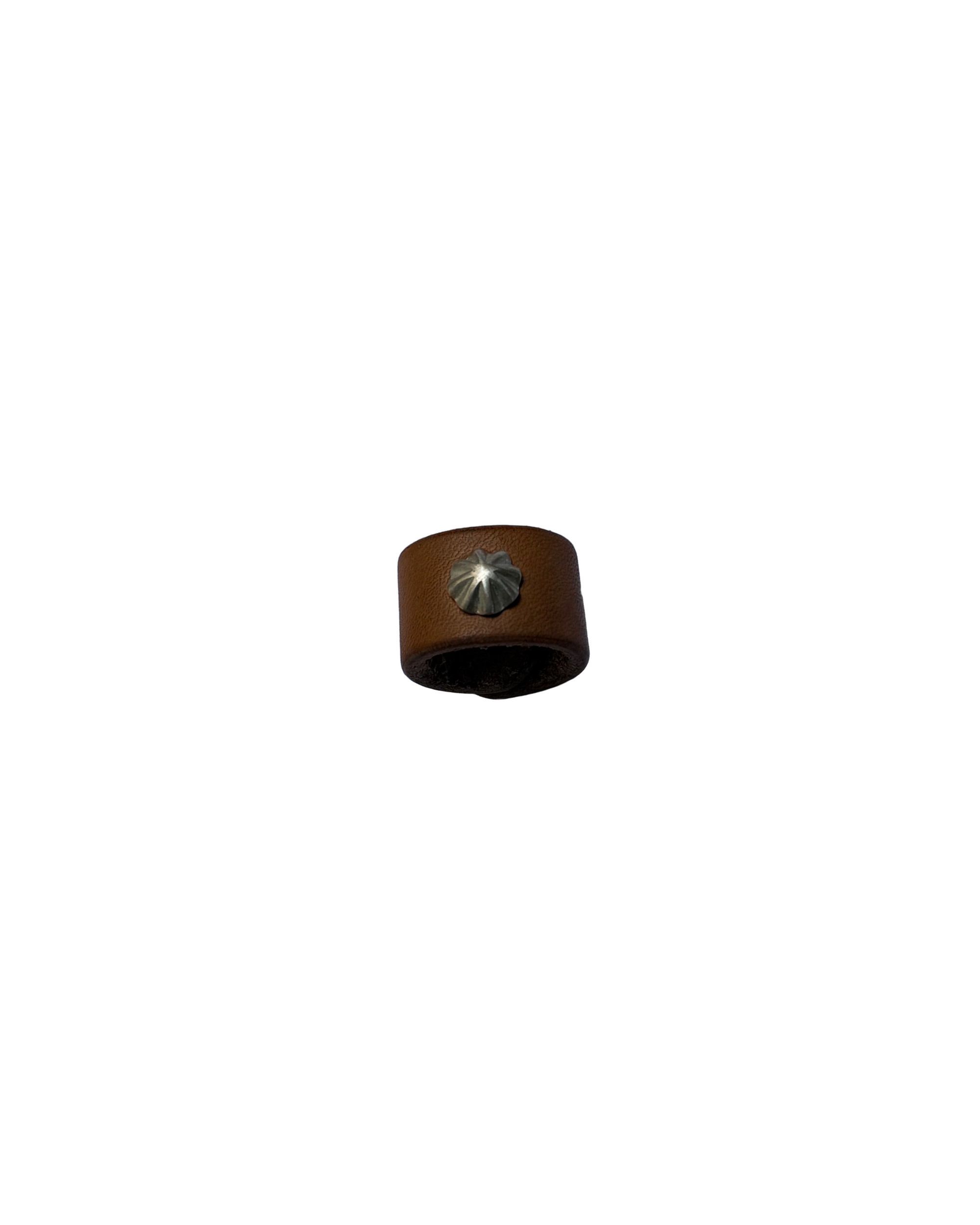 SILVER 925 CONCHO BANDANA RING