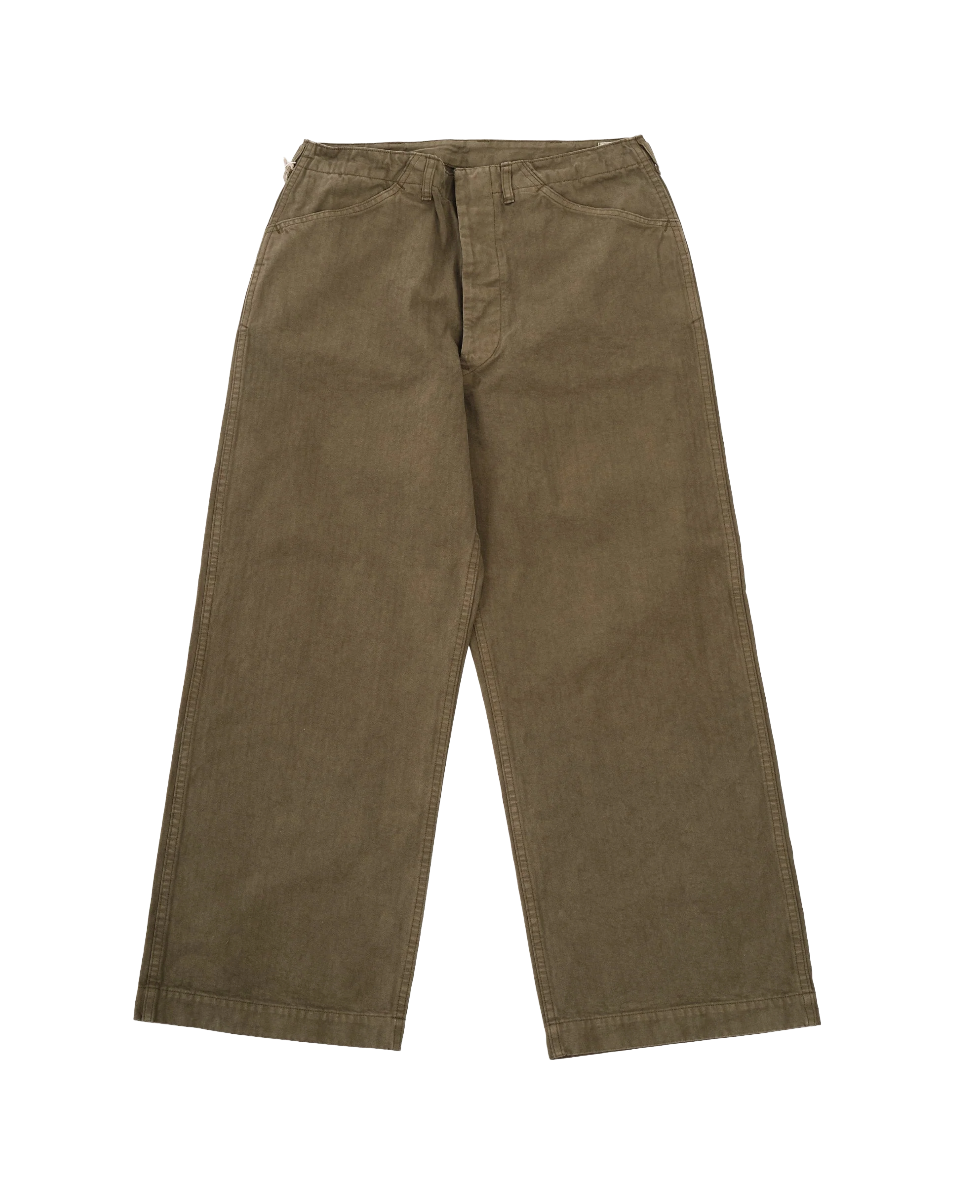 ORSLOW HERRINGBONE UTILITY TROUSERS – 2 ARROWS LEATHER