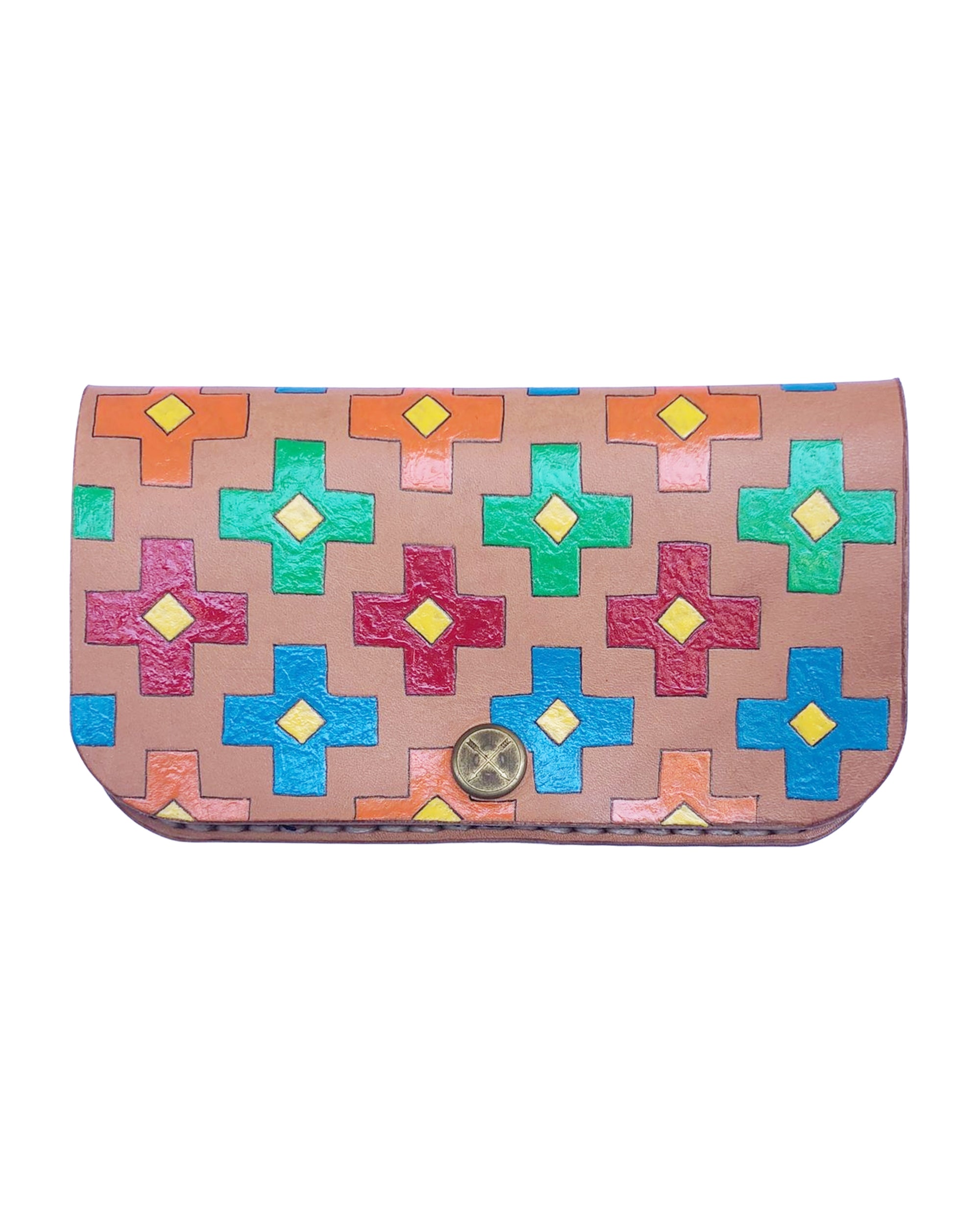 HAND PAINTED TOBACCO POUCH