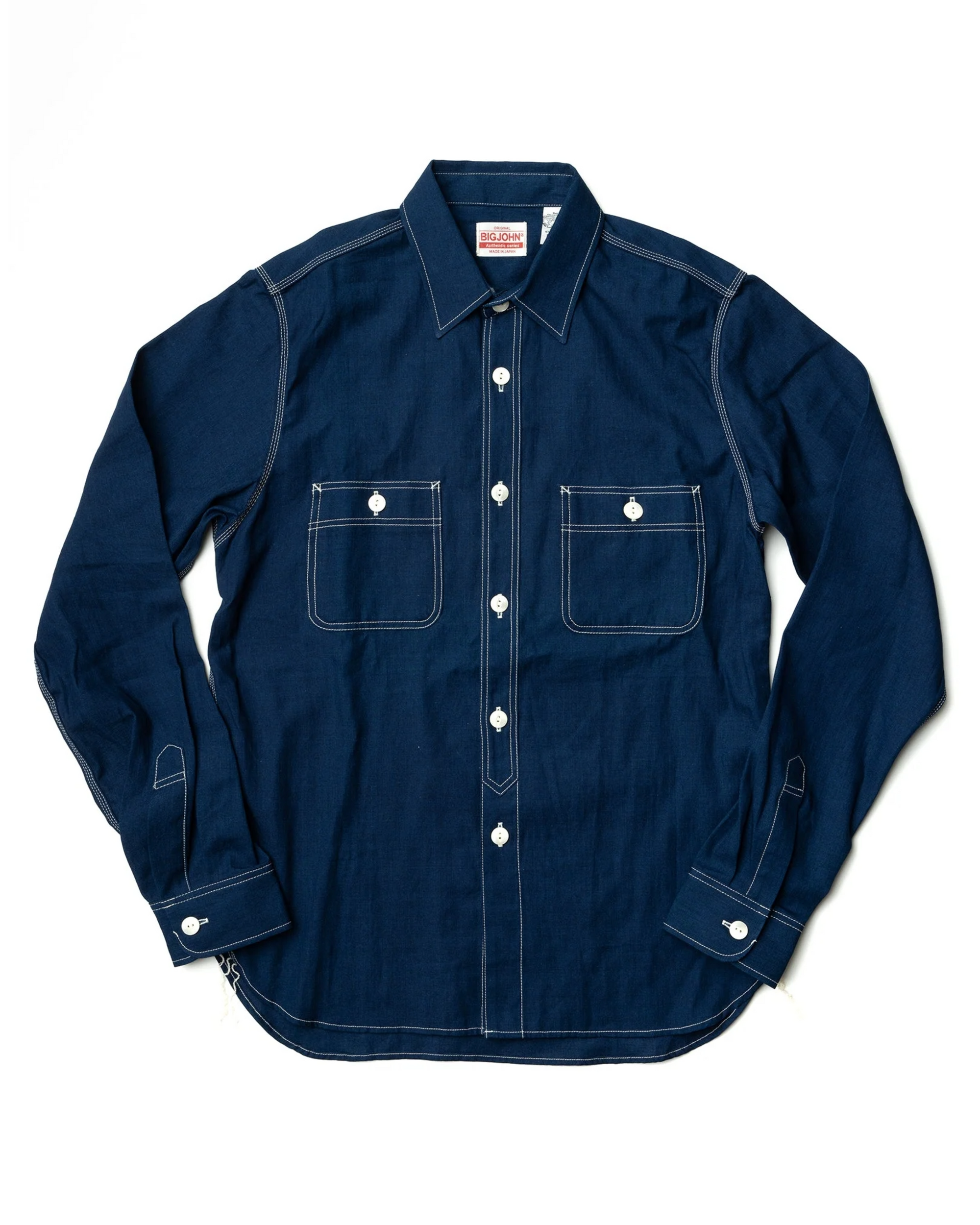 BIG JOHN SELVEDGE CHAMBRAY SHIRT