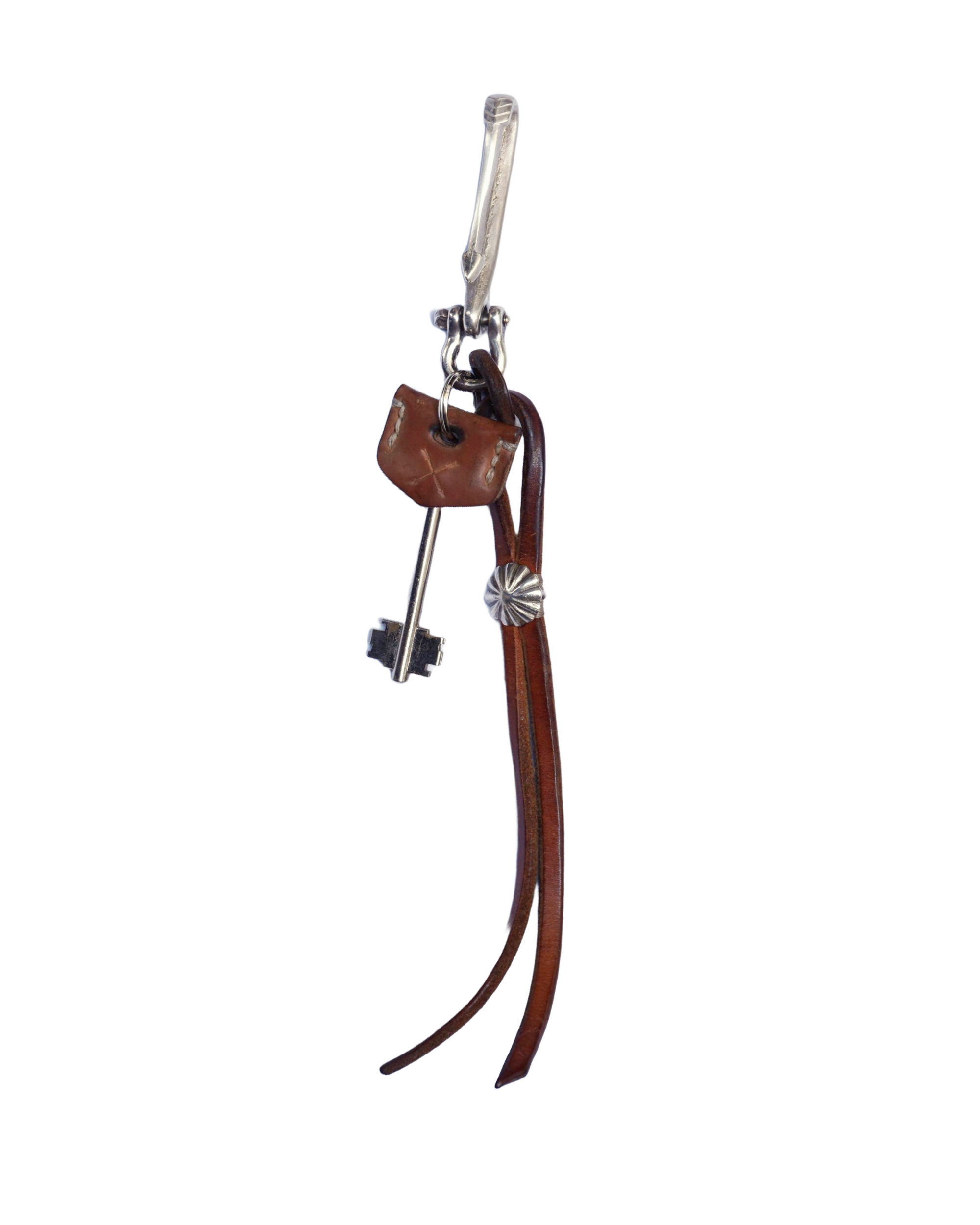 925 SILVER CONCHO KEYCHAIN