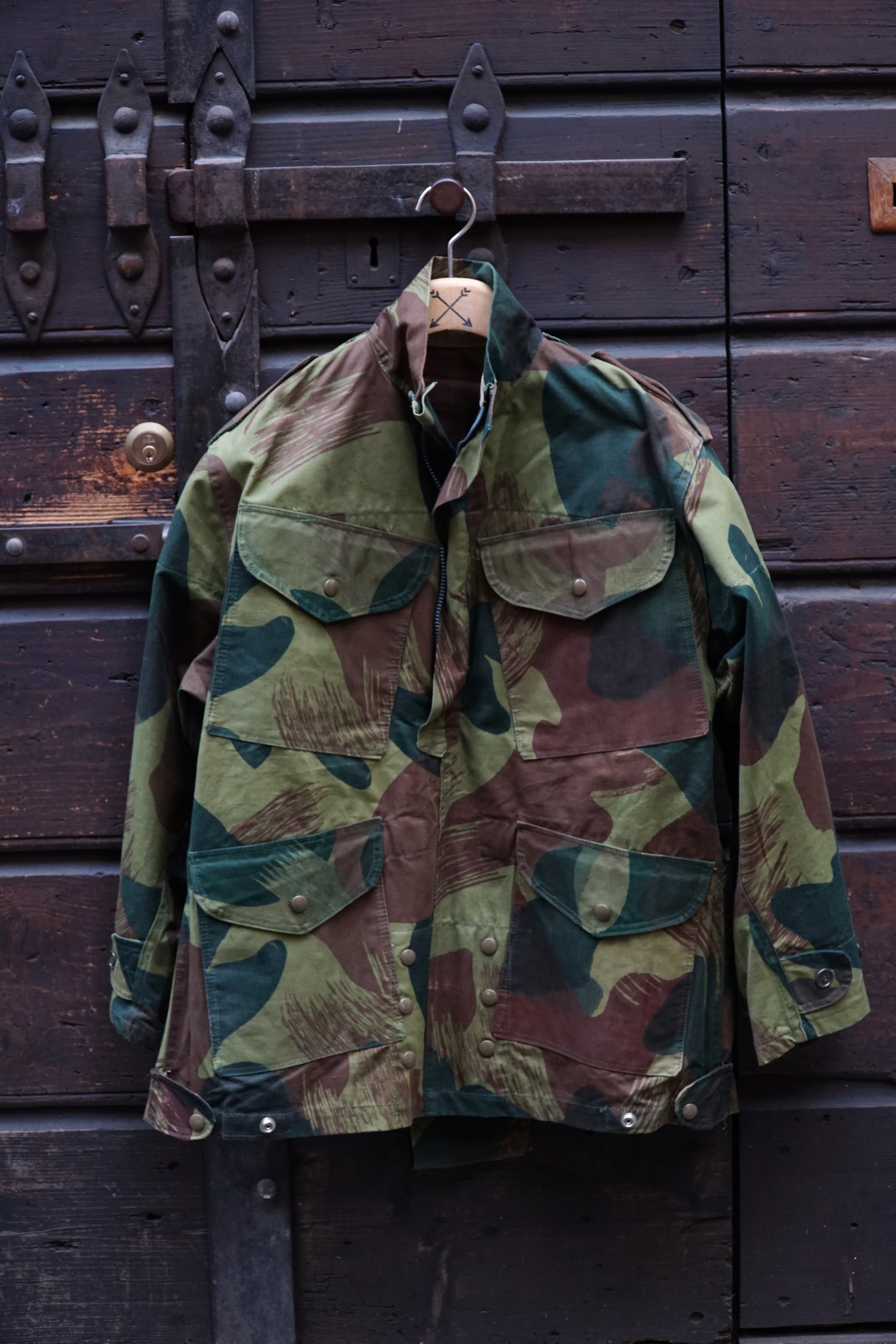 BELGIAN ARMY JACKET – 2 ARROWS LEATHER